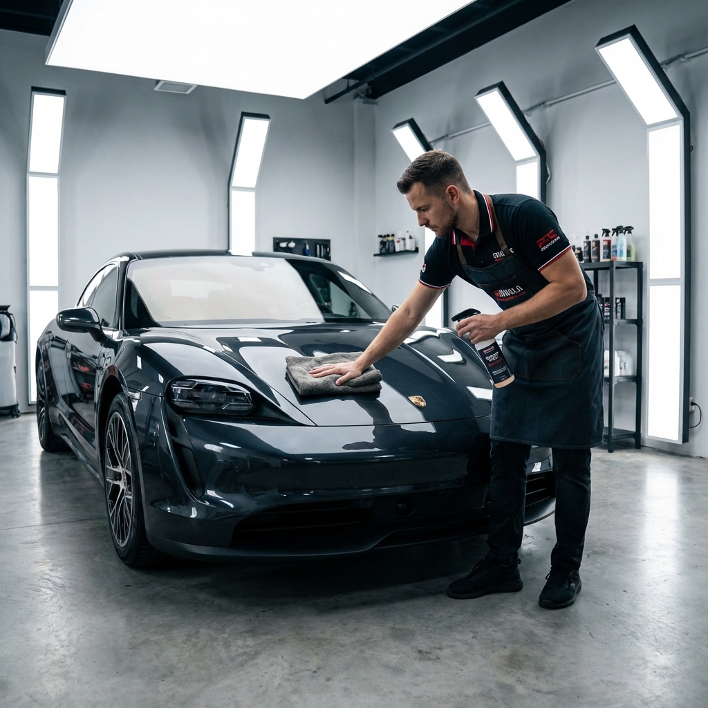 Lavado de carrocería a domicilio en Santiago - SmartCarWash ecolavado en seco profesional Región Metropolitana